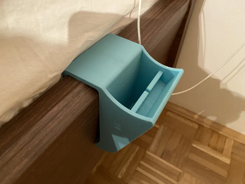 Bed frame tool holder