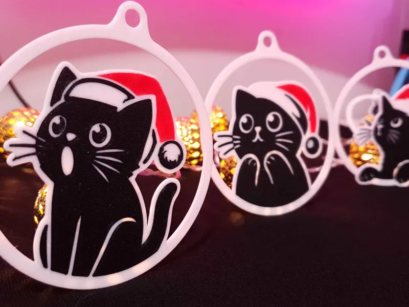 Cats Christmas Decorations