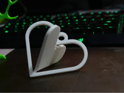 Rotating Heart Ornament
