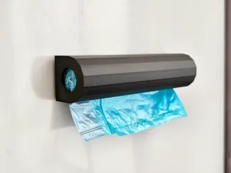 垃圾袋收纳盒（可悬挂、可粘贴、可磁吸）
