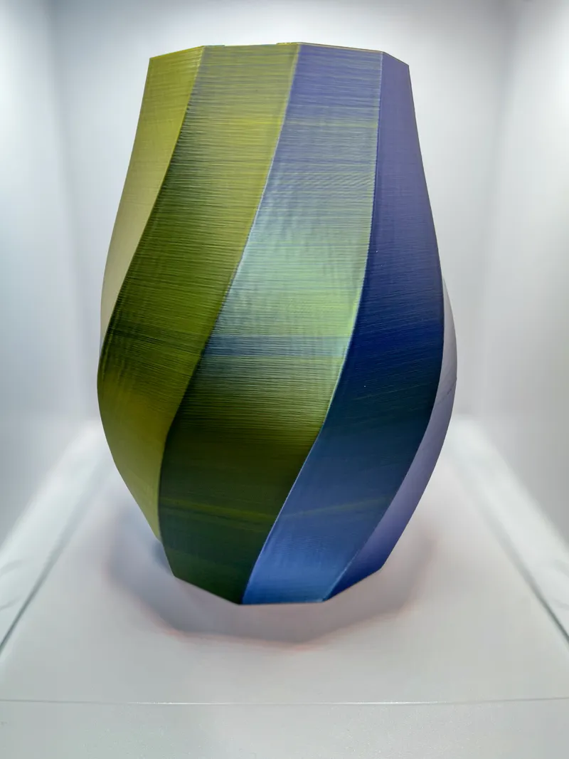 Twisted Elegant Vase