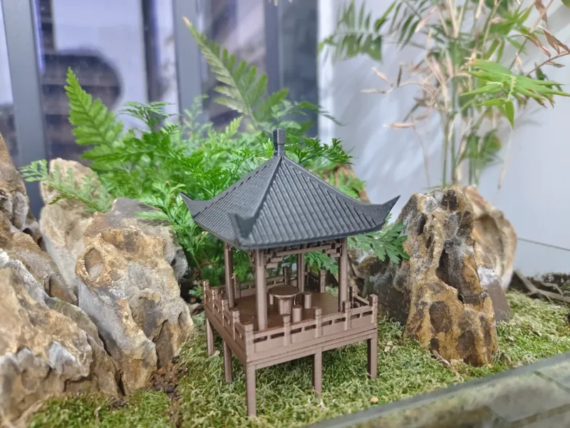 古风观景亭台