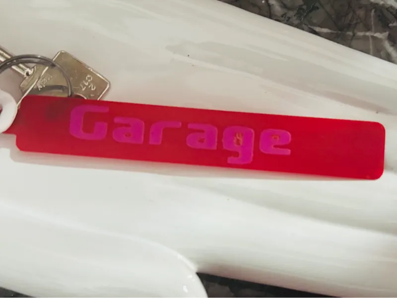 Keychain garage