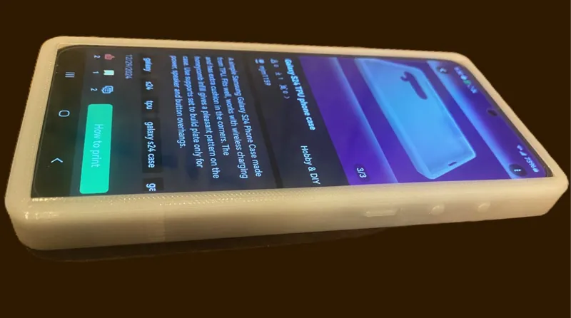 Galaxy S24 TPU phone case