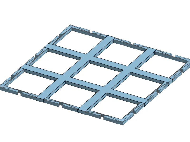 gridfinity plate 3x3