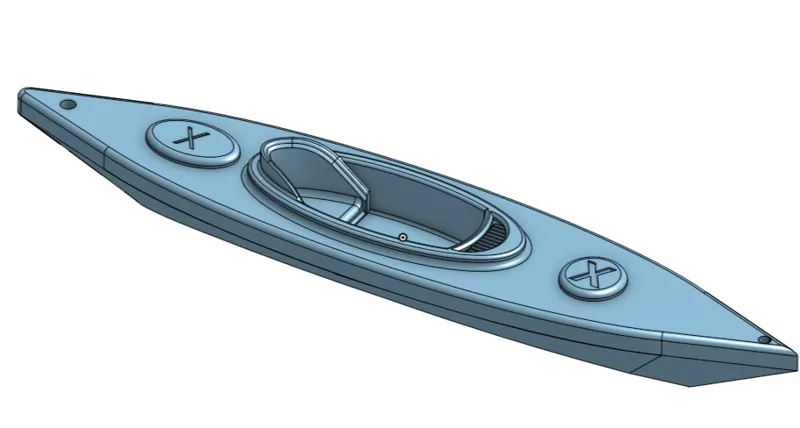 Kayak Keychain