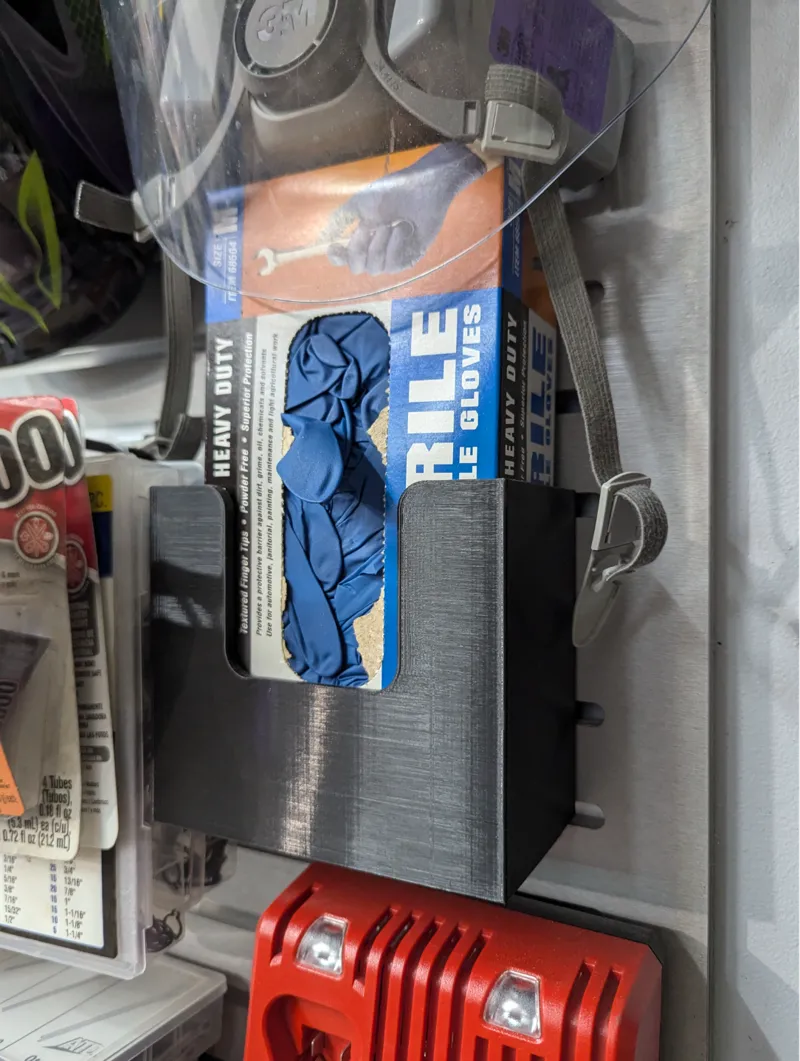 Slatwall Disposable Glove box Mount