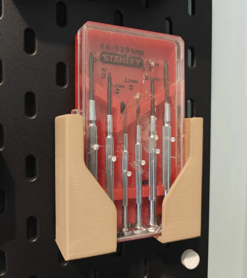 Skadis holder for Stanley Jewler Screwdriver Set 