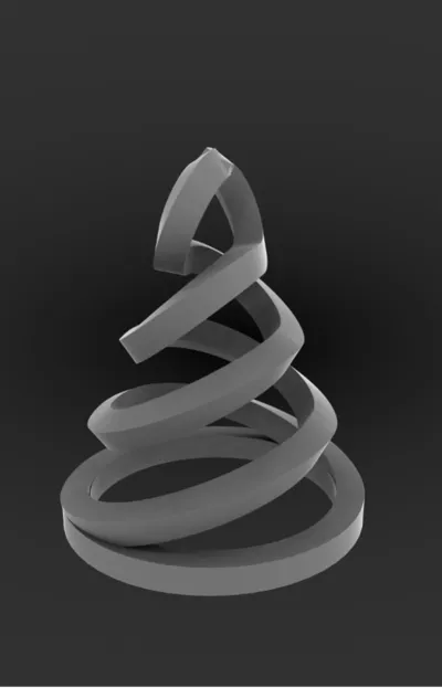 Spiral Desk Ornament