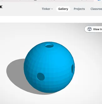Cheap airless baseball