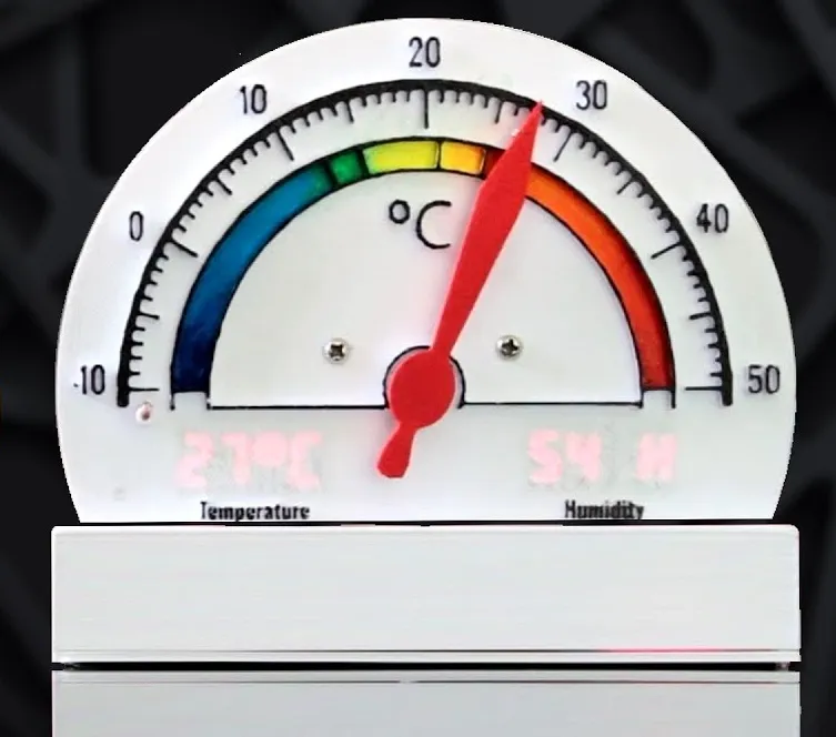 Arduino Based Indoor Dial Thermometer