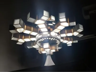 Dinosaur Express Kessei-go Gedmis Flagship, Romantic LED Lamp Version
