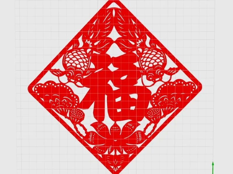 福字剪纸过年了不一样的福字 春联节日气氛 有好几版可以到主页看下
