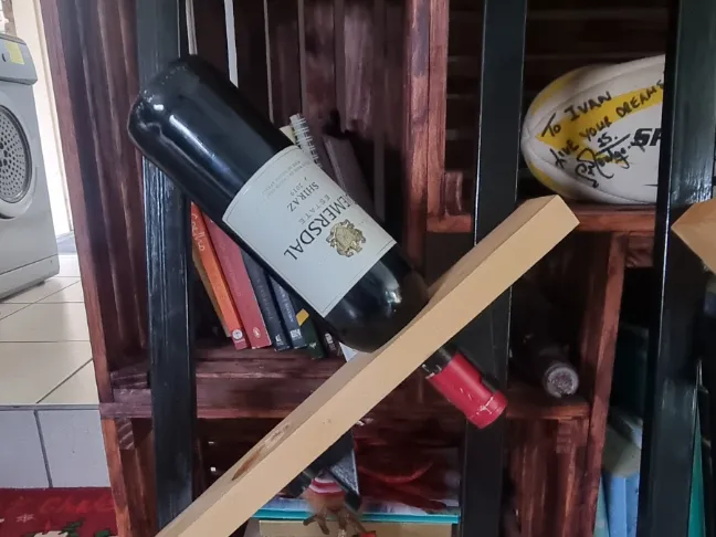 Wine Rack Bottle Bracket