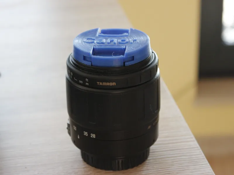 58mm Canon lens front cap