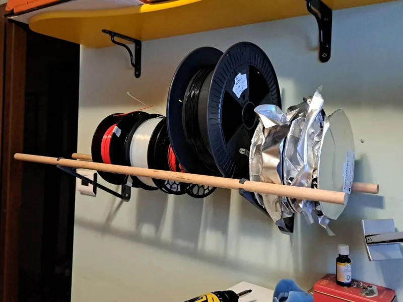 Spool shelf