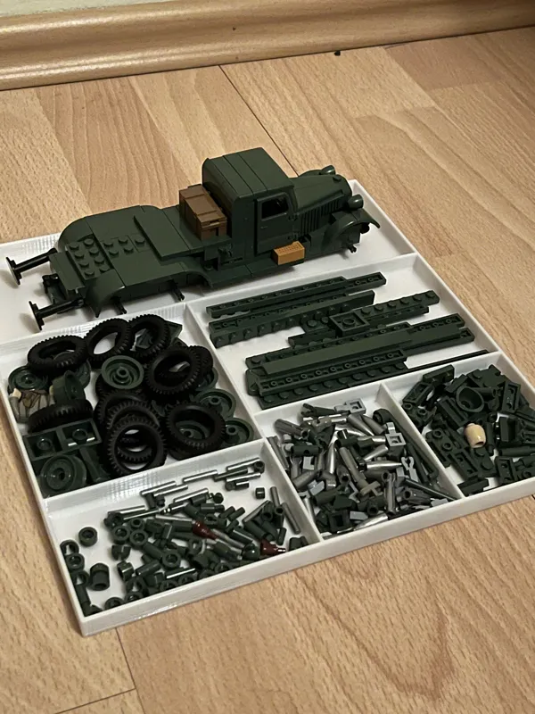 tray for stacking bricks