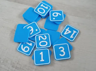 Memory game - numbers