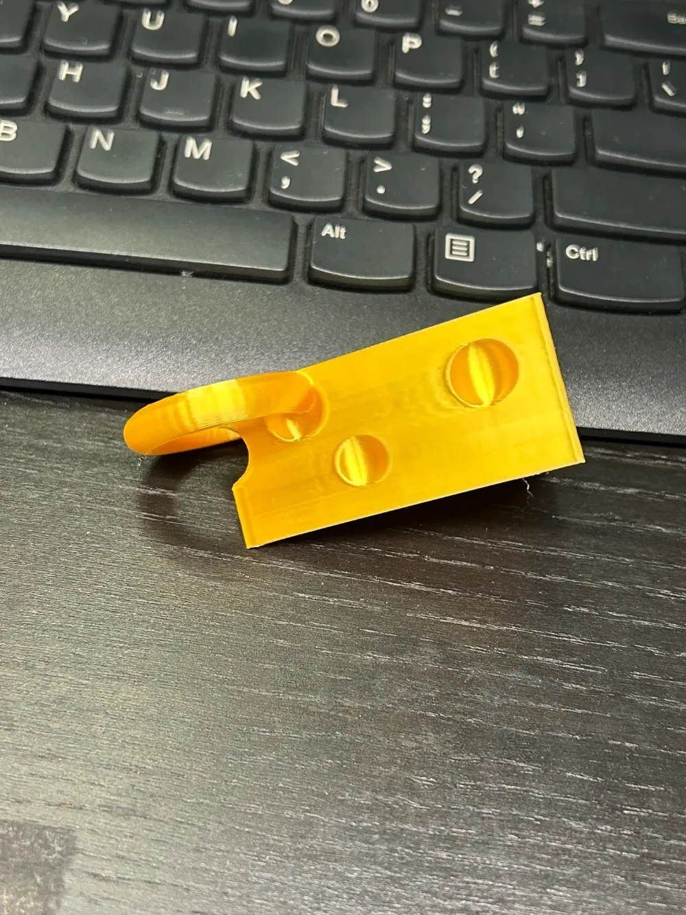 Cheese Keychain by SKK不急 - MakerWorld