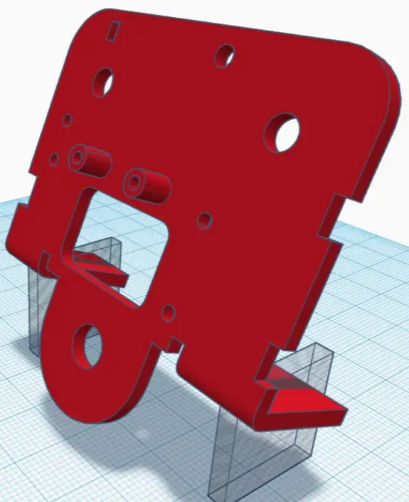 Remixed Ender 2 Pro X Plate