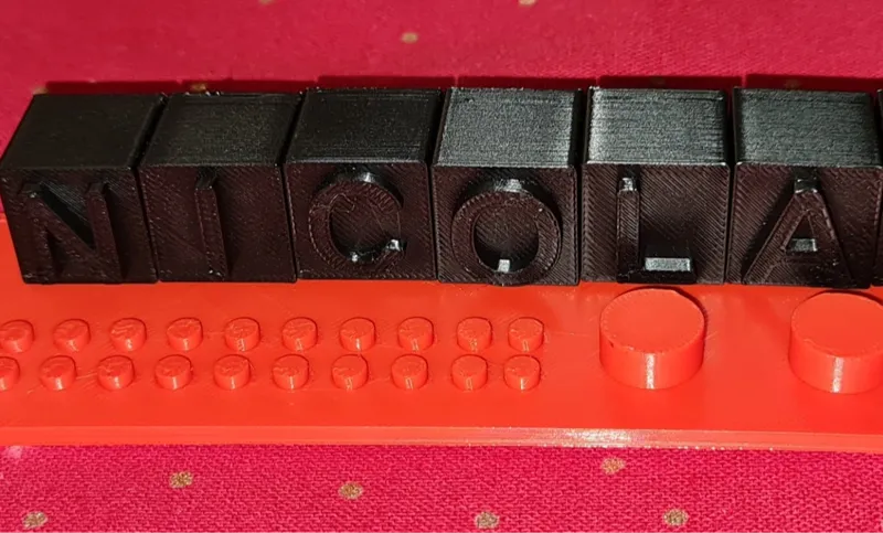 Bricks, only letters - see my other project