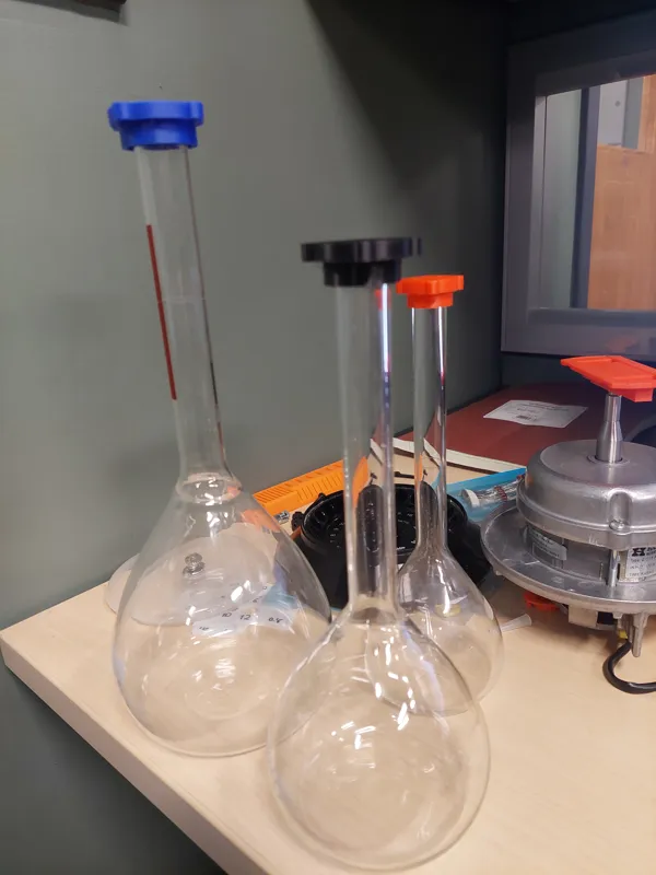 Caps for Volumetric Flasks
