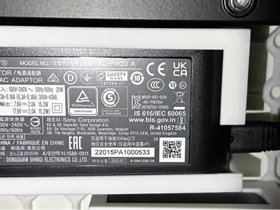 Sony AC-PW20 mount based on Underware 2.0