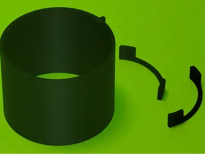 Bambu refill adapter for LikeSilk spools