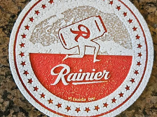 Rainier Hueforge Coaster