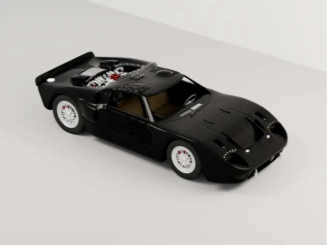GT40 modèle très detaillé