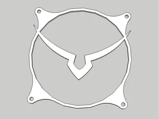 Code Geass 120mm Fan Cover