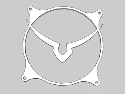 Code Geass 120mm Fan Cover