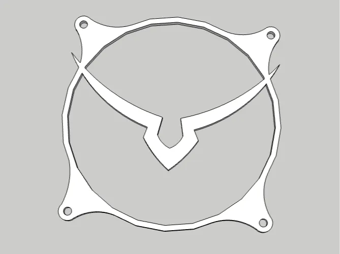 Code Geass 120mm Fan Cover