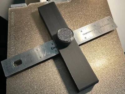 ruler slid clamp