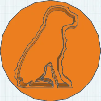 Beagle cookie cutter