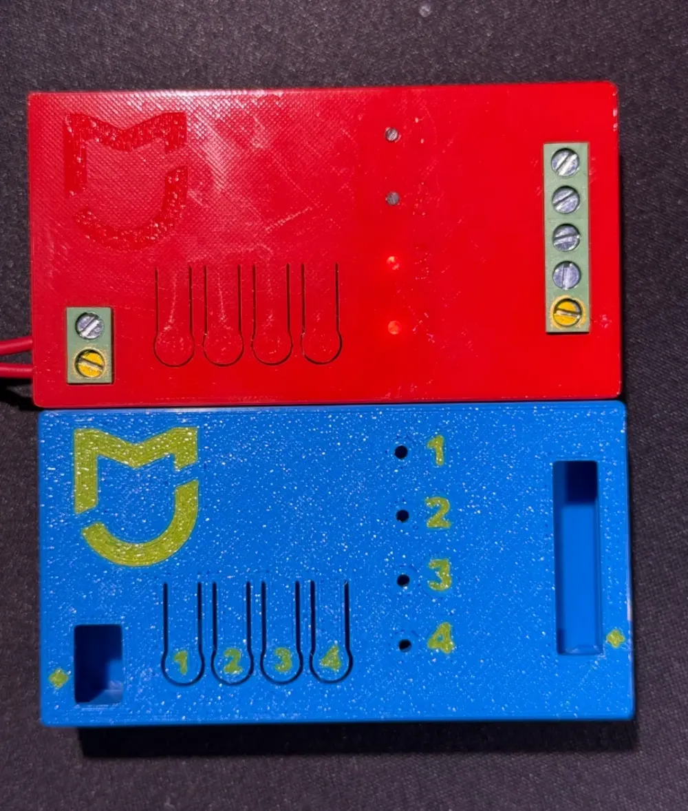 Xiaomi relay module four-channel MOS version enclosure by