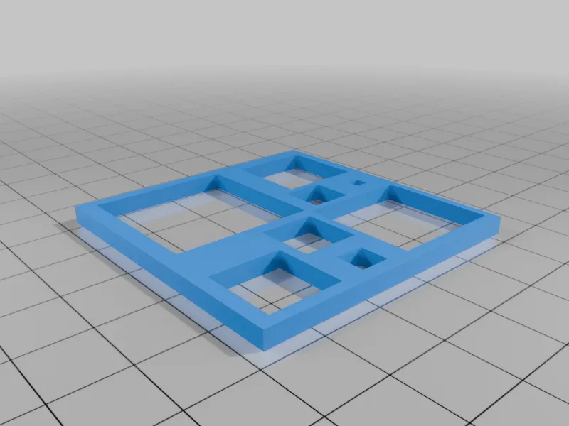 Perfect Square Stencil Straight Edges