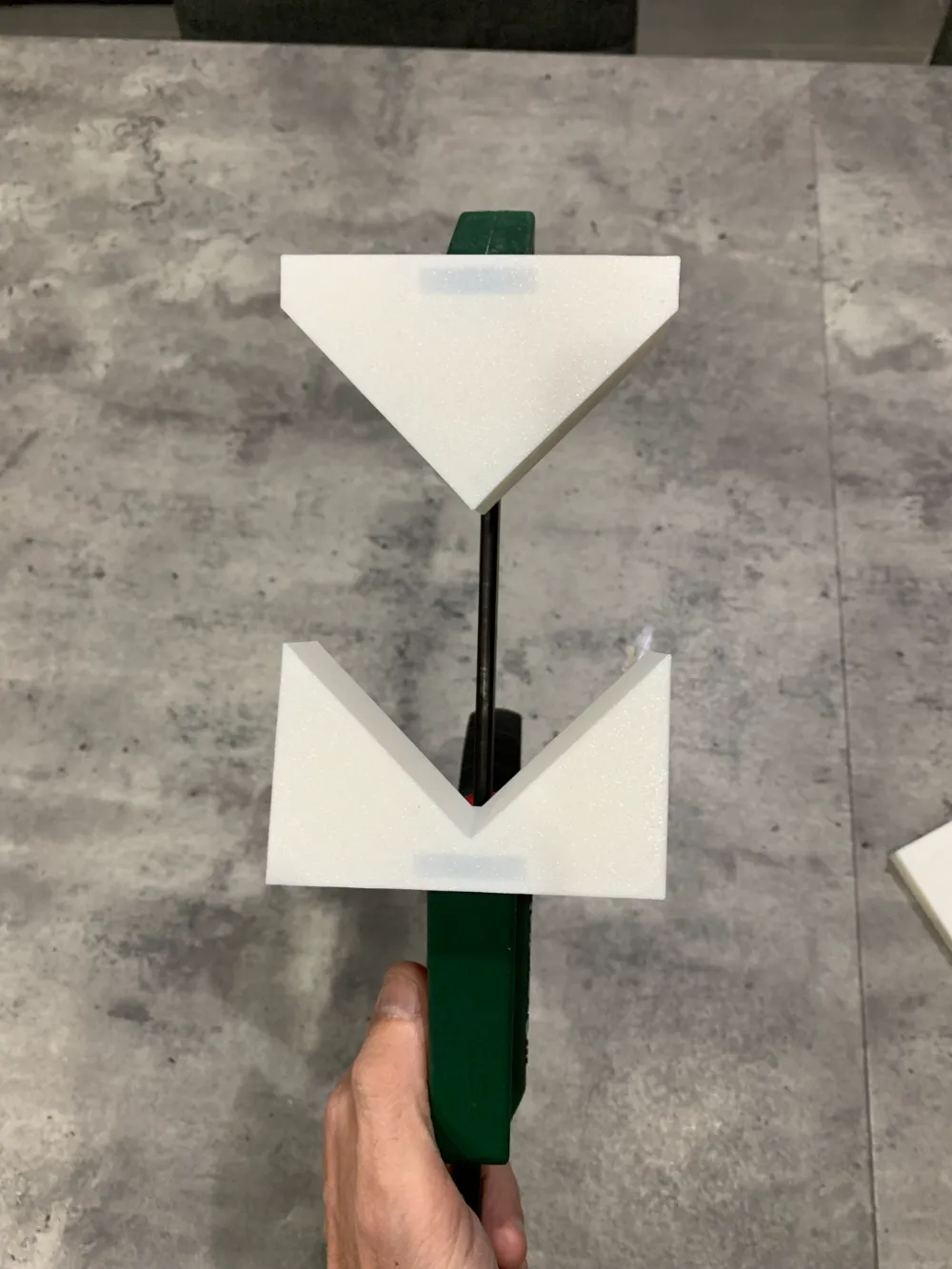 Morsetti A Farfalla Per Serigrafia - Set Da 2 In Metallo Con Vite Larga Attrezzatura Stampa Serigrafia - Foto 3