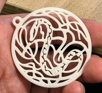 Small Snake Pendant