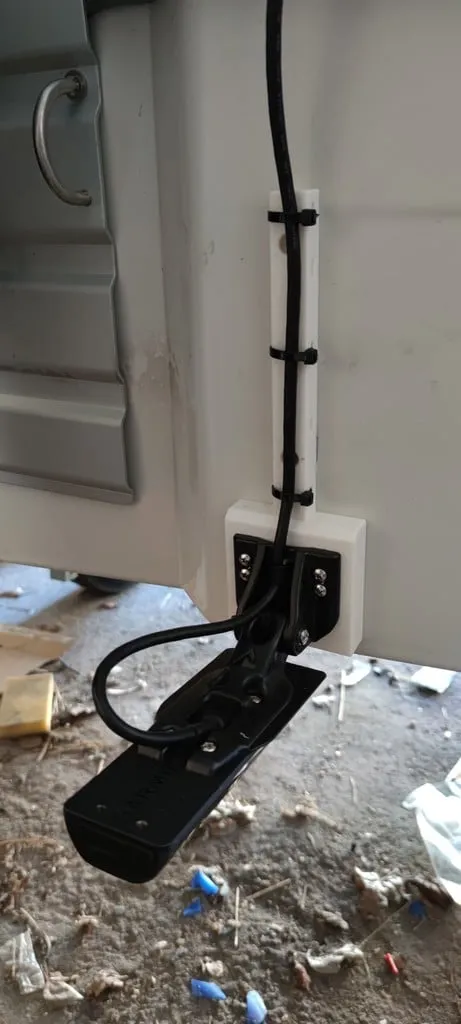 Boat Transducer mount for Fish finder (Terhi)