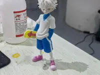 Figurine articulée style manga - combattant — photo 1
