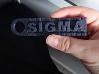 Keychain sigma