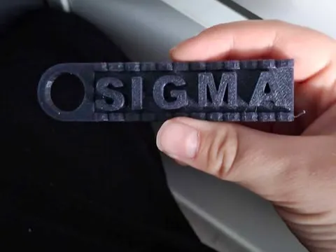 Keychain sigma