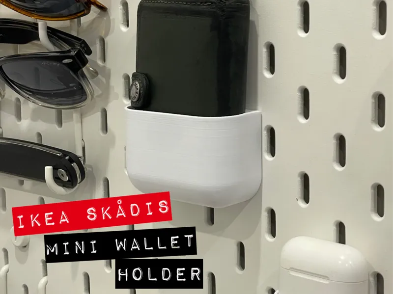 IKEA SKÅDIS Holder for Secrid Mini Wallet