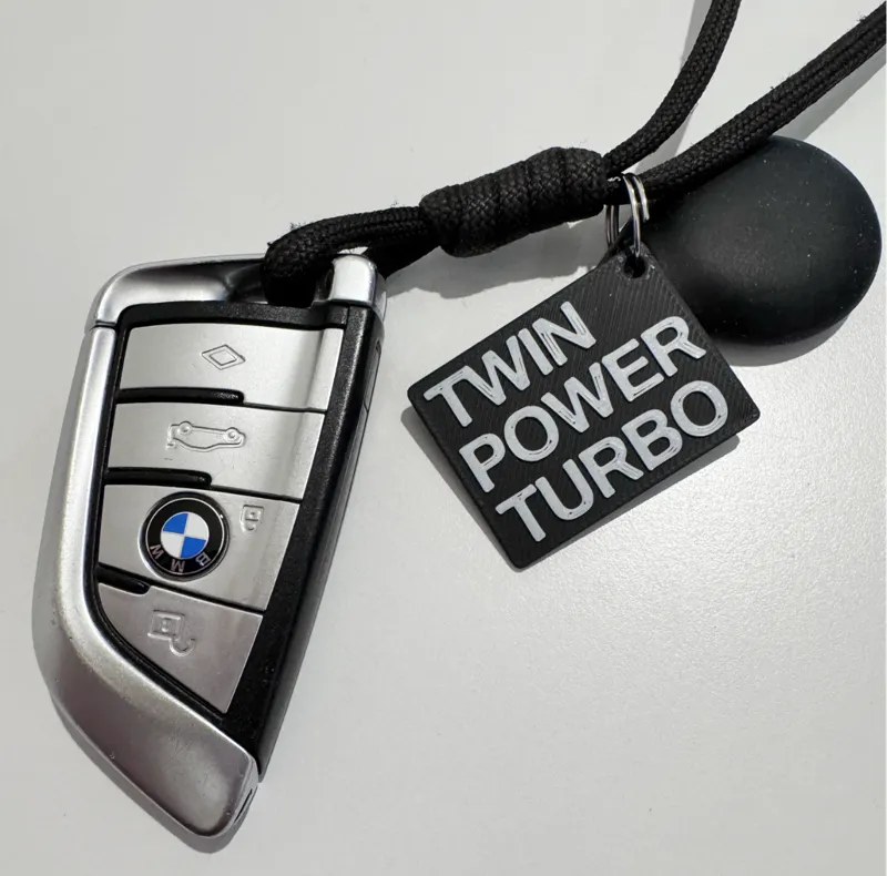 BMW TwinPower Turbo Schlüsselanhänger