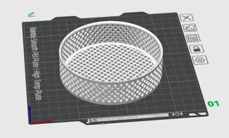Tightvac stackable grid inlay for 2.35l