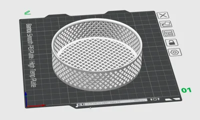 Tightvac stackable grid inlay for 2.35l
