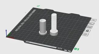 camping desk tube feet - hight adjustable