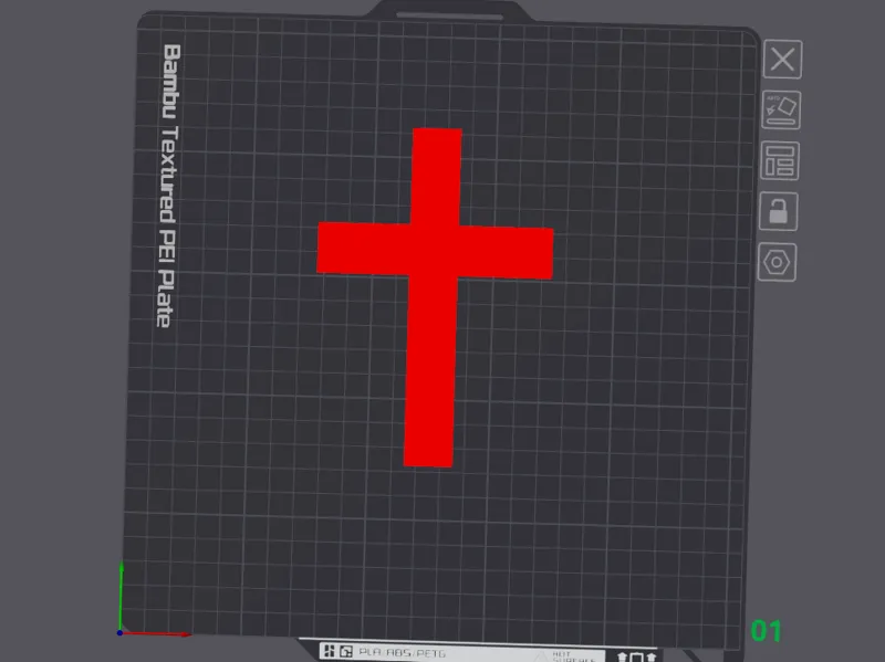 Simple Cross of Jesus Christ