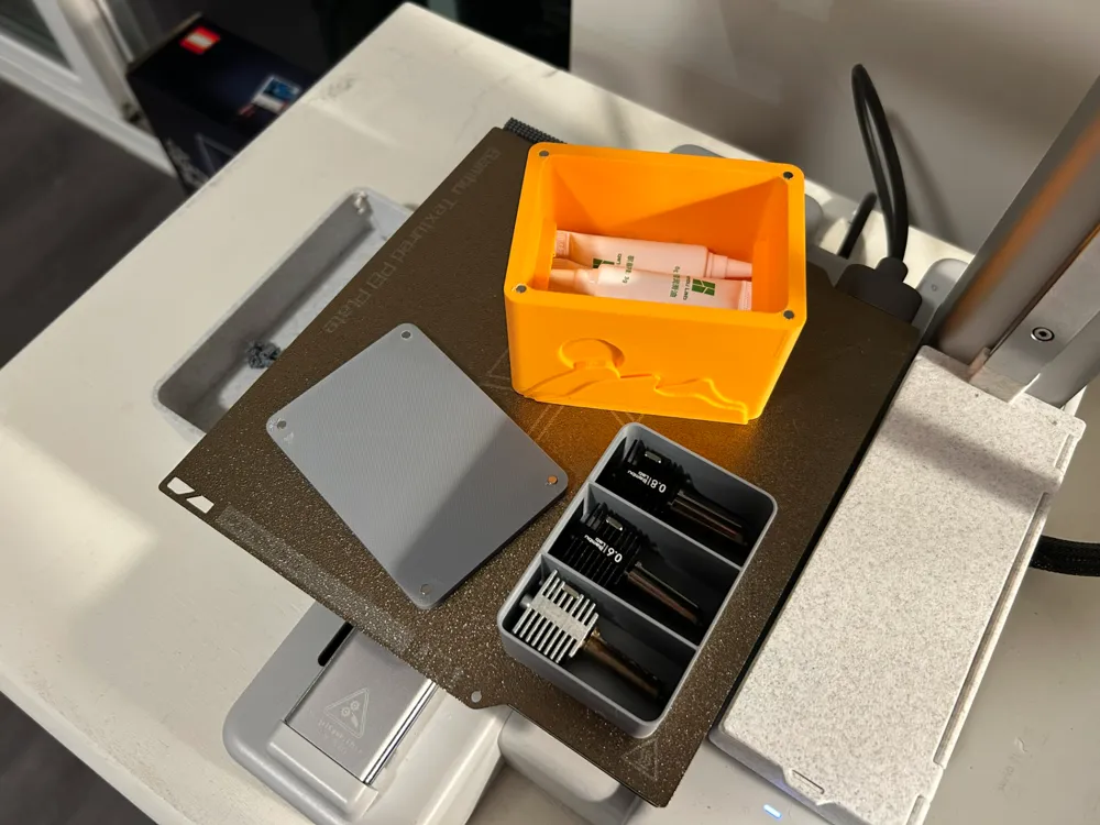 Bambu A1 Mini Accessory Box - Nozzle Storage - Free 3D Print Model ...